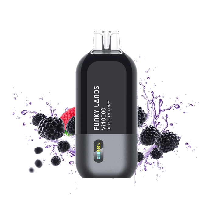 FUNKY LANDS | Vi10000 puffs Federal Excise Tax TJ VAPE Black Cherry