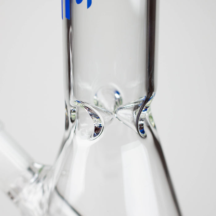 Fortune | 12“ 4mm Color Accented Beaker Bong [123804]