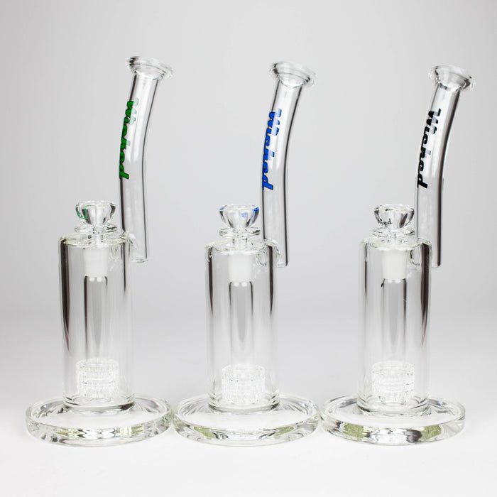 Wicked | 10" Bubbler [YP001] Glass Bong Super Supplys Inc