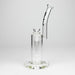 Wicked | 10" Bubbler [YP001] Glass Bong Super Supplys Inc Black