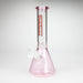 Fortune | 10" 4mm Color Beaker bong [103804] Glass Bong Fortune Pink
