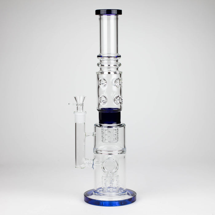 Fortune | 18" Straight Glass Bong [Bong 005] Glass Bong Super Supplys Inc