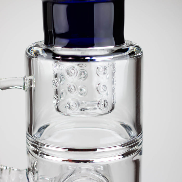 Fortune | 18" Straight Glass Bong [Bong 005] Glass Bong Super Supplys Inc