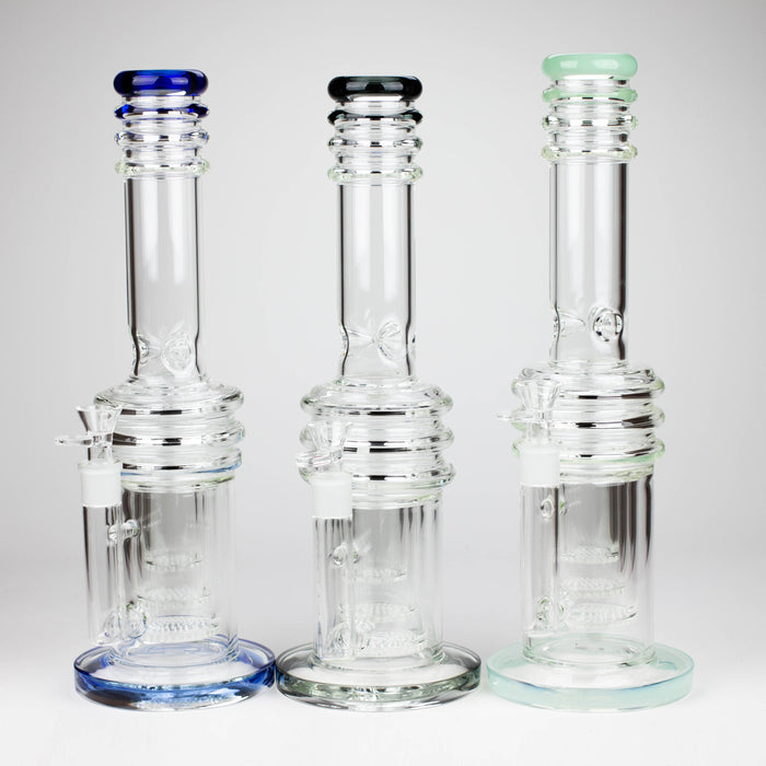 16" Triple layered honeycomb Bong [Bong 004] Glass Bong Super Supplys Inc