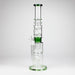 Fortune | 18" Straight Glass Bong [Bong 005] Glass Bong Super Supplys Inc Green