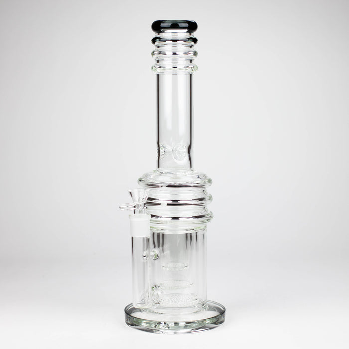 16" Triple layered honeycomb Bong [Bong 004] Glass Bong Super Supplys Inc T-Black