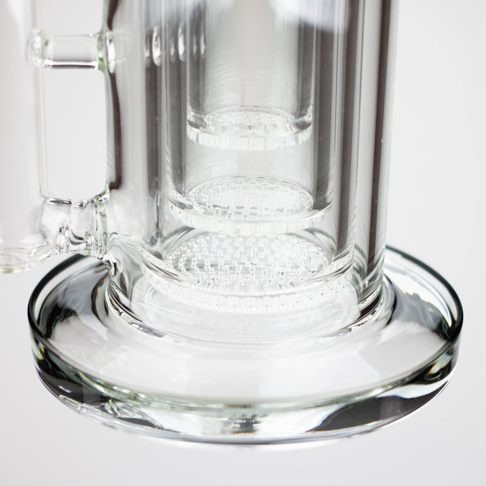 16" Triple layered honeycomb Bong [Bong 004] Glass Bong Super Supplys Inc