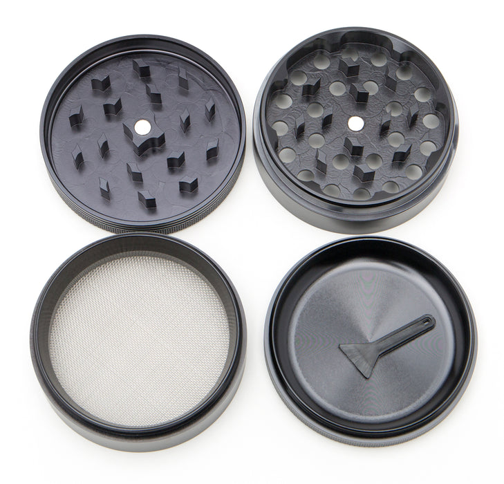 Green Star | 2.5" (63mm) Grinder - Forgive My Highness Design Regular Grinder Green Star Herb Grinders