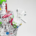 Fortune | 8.5" Detachable Silicone Bong [SP1009P] Resin · Silicone · Plastic Bong Super Supplys Inc
