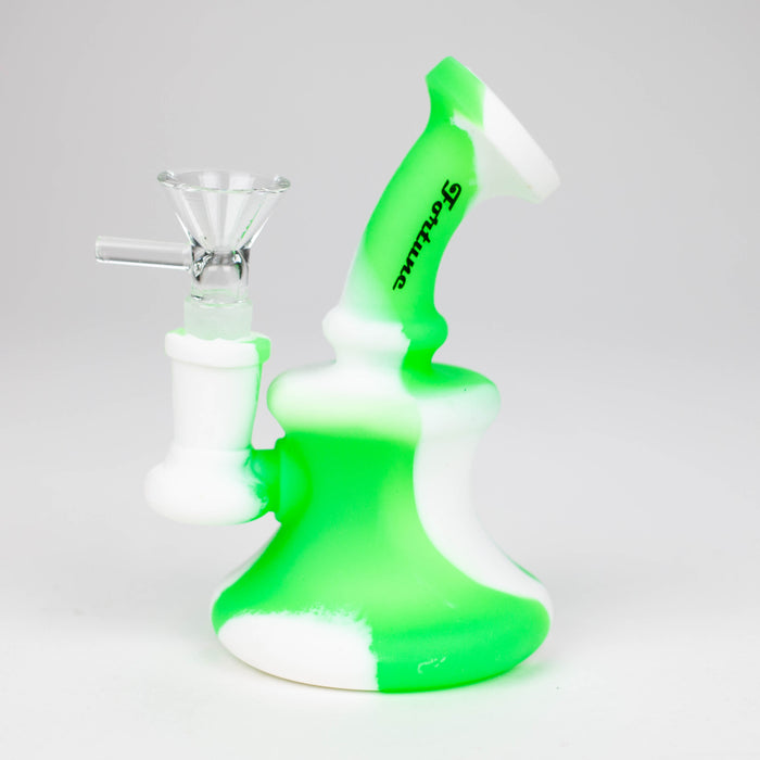 Fortune | 5" Silicone mini water Bong [SP1039] Resin · Silicone · Plastic Bong Fortune