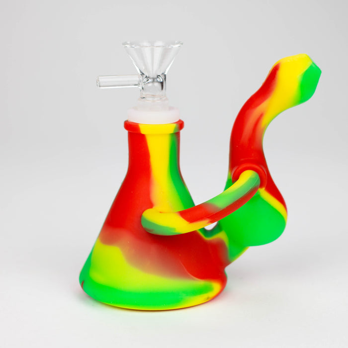 Fortune | 4.5" Silicone recycle water Bong [SP1044]