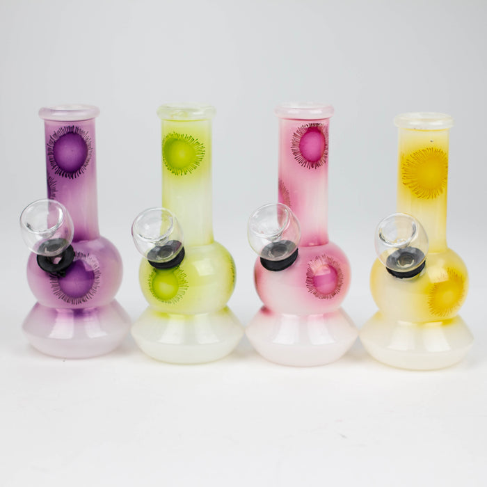 5" Glass water mini bong-Assorted ( GP1407 ) Glass Bong ONE