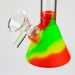 6" Silicone Glass Beaker Mini bong-Assorted [H373] Resin · Silicone · Plastic Bong YHS Smoke