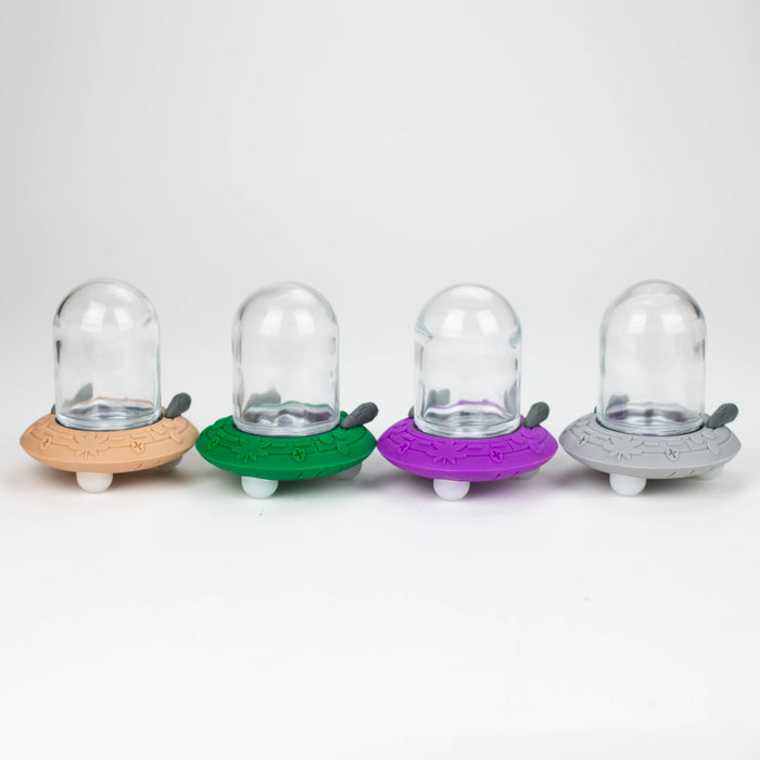 UFO glass jar 90ml Box of 6 Jar YHS Smoke