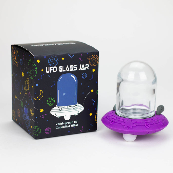 UFO glass jar 90ml Box of 6