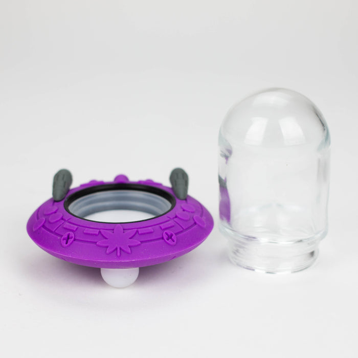 UFO glass jar 90ml Box of 6 Jar YHS Smoke