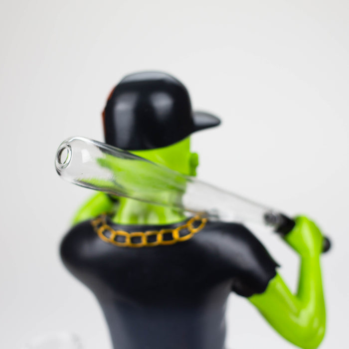 9'' Baseball Guy Water pipe [CY013] Glass Bong YHS Smoke