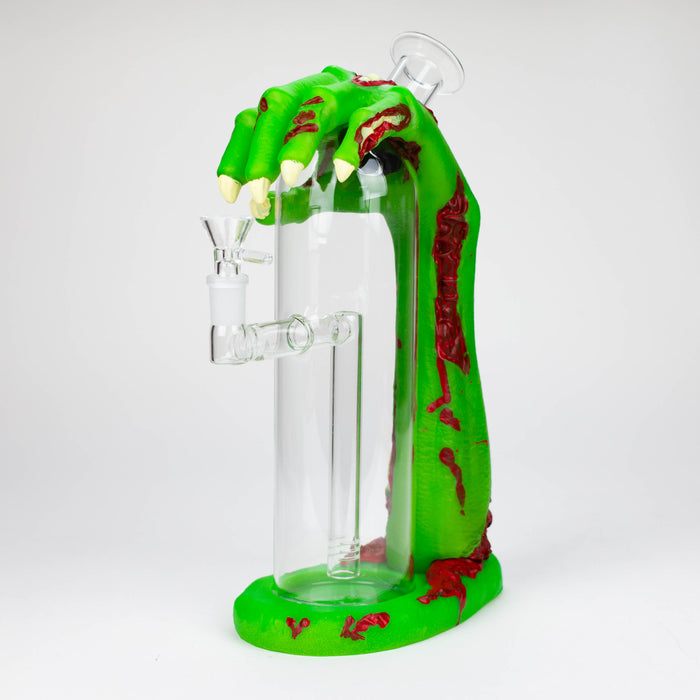 11'' Zombie Hand Water Pipe [CY012] Glass Bong YHS Smoke