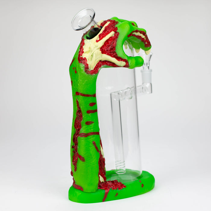 11'' Zombie Hand Water Pipe [CY012] Glass Bong YHS Smoke