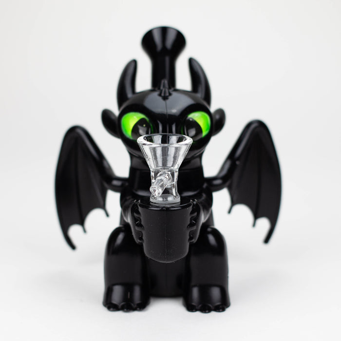 5.5" Dragon Silicone Water Pipe -Assorted [H239] Resin · Silicone · Plastic Bong YHS Smoke