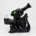 5.5" Black Dragon Water Pipe [YS-237] Resin · Silicone · Plastic Bong JJ Distribution