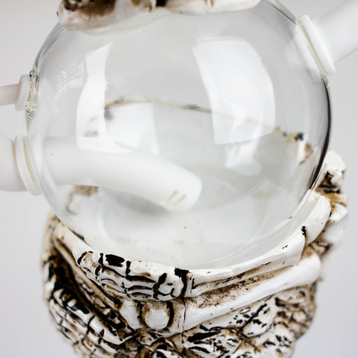 7.5'' Resin Skull Ball Water pipe [H325] Resin · Silicone · Plastic Bong YHS Smoke