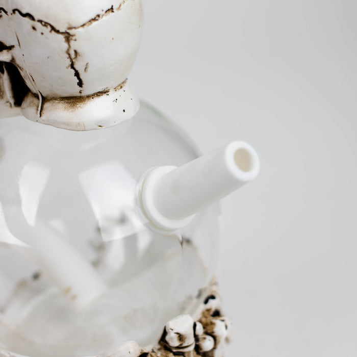 7.5'' Resin Skull Ball Water pipe [H325] Resin · Silicone · Plastic Bong YHS Smoke
