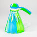 12" Silicone Badminton Birdie Water Pipe-Assorted [H142] Resin · Silicone · Plastic Bong YHS Smoke