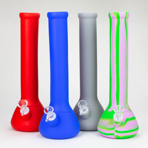 13.5" detachable silicone water bong - Assorted [H5] Resin · Silicone · Plastic Bong YHS Smoke