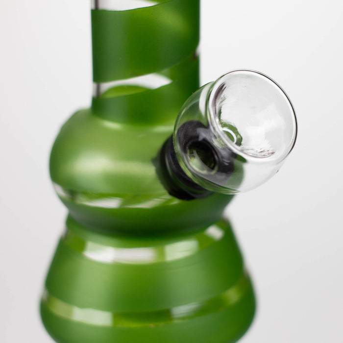 5" Color Stripe Diamond Base mini bong-Assorted Glass Bong ONE