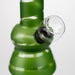 5" Color Stripe Diamond Base mini bong-Assorted Glass Bong ONE