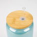 TRIM QUEEN | GOOD VIBES GLASS TUMBLER WITH LID AND STRAW Gadget Trim Queen