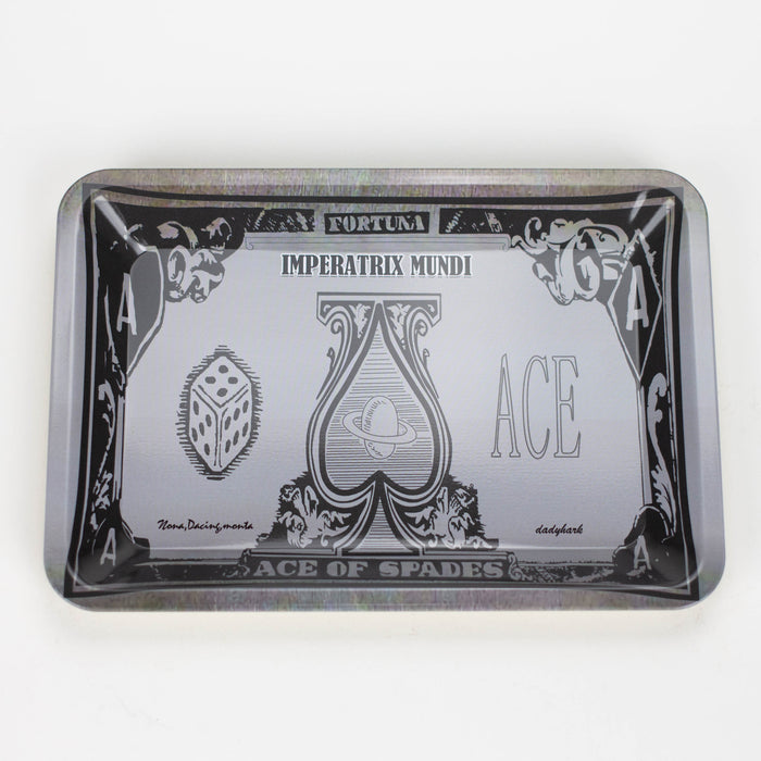 ZMetal Tray Small Pack of 12 [TM121] Tray 777 Smoke