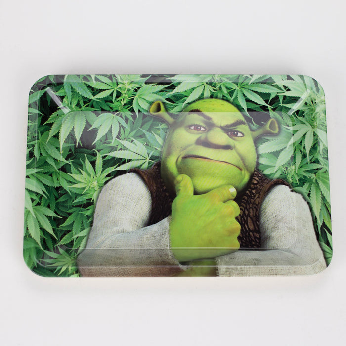 ZMetal Tray Small Pack of 12 [TM121] Tray 777 Smoke