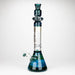 NG | 18 inch Fumed Top Glass Beaker [S392] Glass Bong High-End Brands Glass TEAL