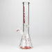 NG | 11" Slim Beaker with Bottom Design [YN1127] Bongs High-End Brands Glass RED