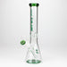 NG | 11" Slim Beaker with Bottom Design [YN1127] Bongs High-End Brands Glass GREEN