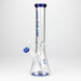 NG | 11" Slim Beaker with Bottom Design [YN1127] Bongs High-End Brands Glass BLUE
