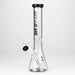 NG | 11" Slim Beaker with Bottom Design [YN1127] Bongs High-End Brands Glass BLACK