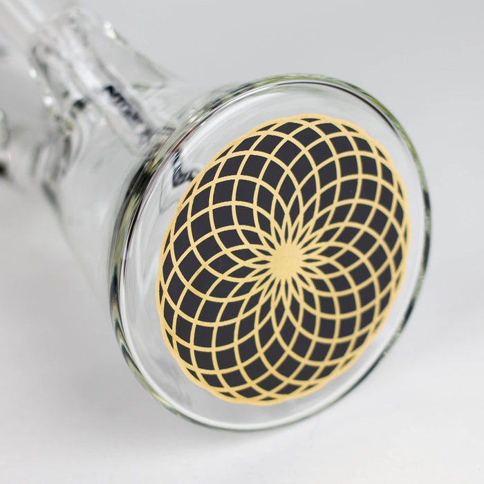 NG | 11" Slim Beaker with Bottom Design [YN1127] Bongs High-End Brands Glass