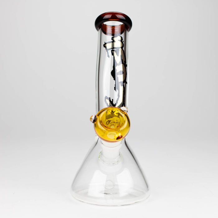 Kush | 9" Bent Neck Glass Bong [AK2010] – Box of 12 Glass Bong Canadian Distributor