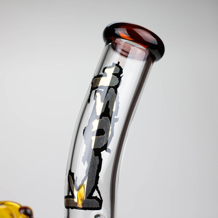 Kush | 9" Bent Neck Glass Bong [AK2010] – Box of 12 Glass Bong Canadian Distributor