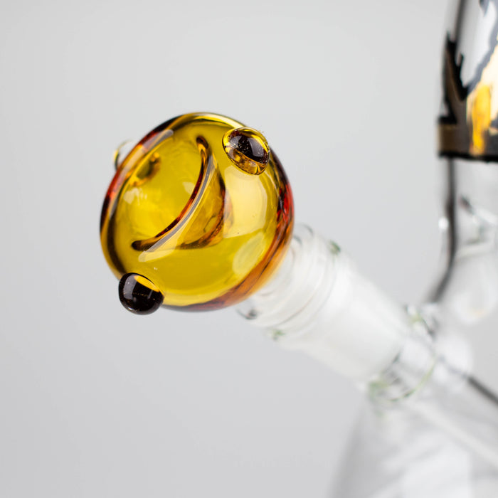 Kush | 9" Bent Neck Glass Bong [AK2010] – Box of 12 Glass Bong Canadian Distributor