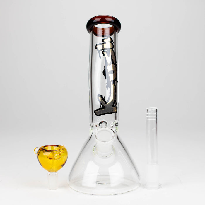 Kush | 9" Bent Neck Glass Bong [AK2010] – Box of 12 Glass Bong Canadian Distributor
