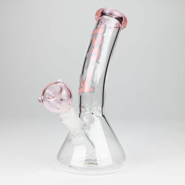 Kush | 9" Bent Neck Glass Bong [AK2010] – Box of 12 Glass Bong Canadian Distributor