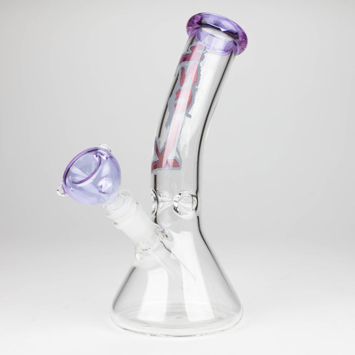 Kush | 9" Bent Neck Glass Bong [AK2010] – Box of 12 Glass Bong Canadian Distributor