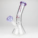 Kush | 9" Bent Neck Glass Bong [AK2010] – Box of 12 Glass Bong Canadian Distributor