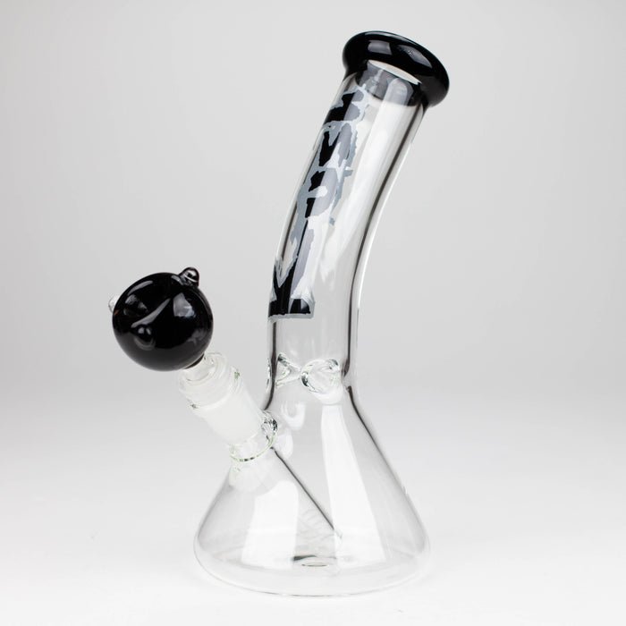 Kush | 9" Bent Neck Glass Bong [AK2010] – Box of 12 Glass Bong Canadian Distributor