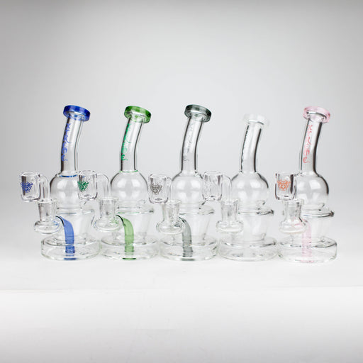 Xtreme | 6.9" Glass 2-in-1 bubbler [DCK010] Bongs Canadian Distributor