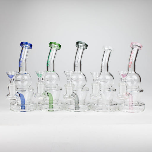 Xtreme | 6.9" Glass 2-in-1 bubbler [DCK010] Bongs Canadian Distributor